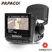 PAPAGO-GS660  1080P 130°  车道偏移 车距预警 固定测速预警  限速牌识别地图 行车记录仪      