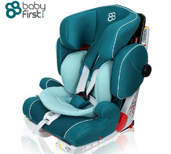 宝贝第一   汽车儿童安全座椅 铠甲舰队 9个月-12岁 自带ISOFIX接口 宝塔蓝       
