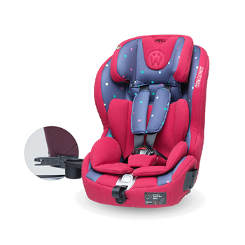 惠尔顿 酷睿宝  车载婴儿宝宝座椅9月-12岁 （苹果红）    