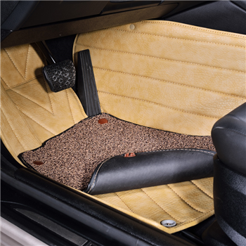 大皮纹超纤变脸脚垫（需根据具体车型进行订做，麻烦亲们下单时，记得一定备注好车型和脚垫颜色。）