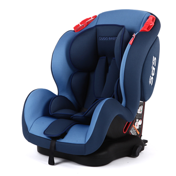 OUGOBABY欧宫 汽车儿童安全座椅 宝宝婴儿9个月-12岁3C认证isofix 天空蓝  