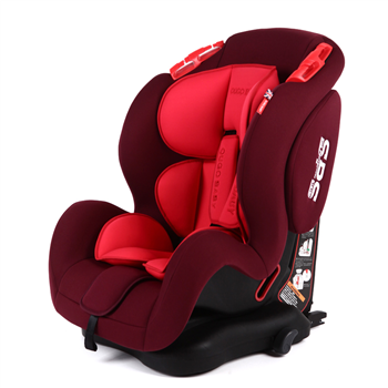 OUGOBABY欧宫 汽车儿童安全座椅 宝宝婴儿9个月-12岁3C认证isofix 贵族红