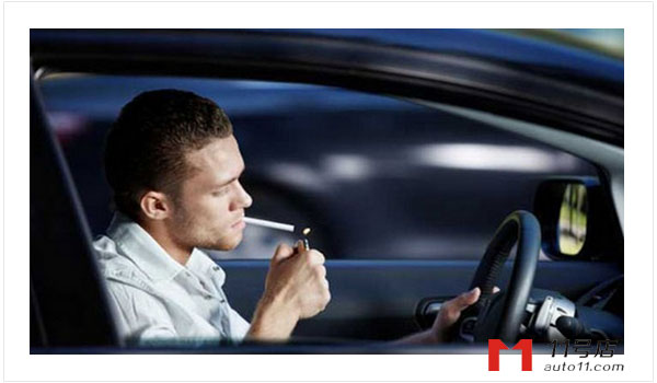 开车抽烟扣分吗  开车抽烟罚款吗
