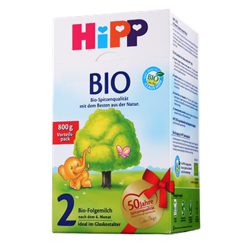 【德国】原装进口喜宝Hipp（有机）婴儿配方奶粉 2段