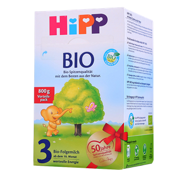 【德国】原装进口喜宝Hipp（有机）婴儿配方奶粉 3段