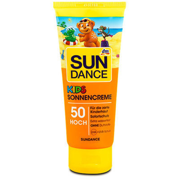 【德国】DM Sundance儿童防晒乳/面部/身体适用 【50倍】