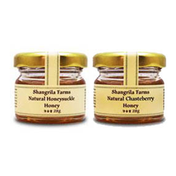 香格里拉农场金银花蜜+荆棘蜜 2瓶超值装 冲调必备佳品 2* 28g 