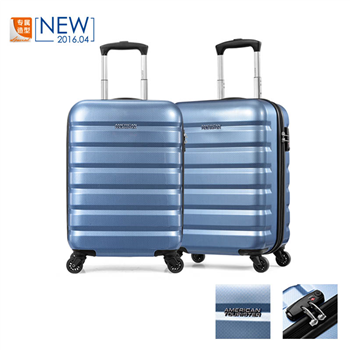 新秀丽旗下美旅四轮旋转拉杆箱20寸 天际蓝 可登机【全国联保】