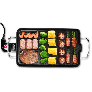 万利达电烧烤炉商用电烤盘羊肉串电烤炉韩式家用烤肉锅烤肉机烤架